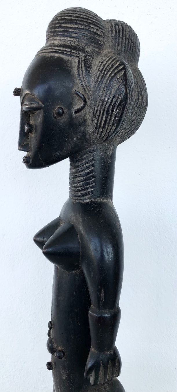 Skulpturen & Statuen: Top Rarität feine alte Atti Figur Cóte d´Ivory Höhe 39 cm – Gebraucht aus Rüthi (Rheintal) von Kunsthaus777 4