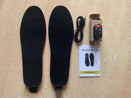 Drahtlos beheizte Sohlen Grösse L (EUR 41-46), zuschneidbar