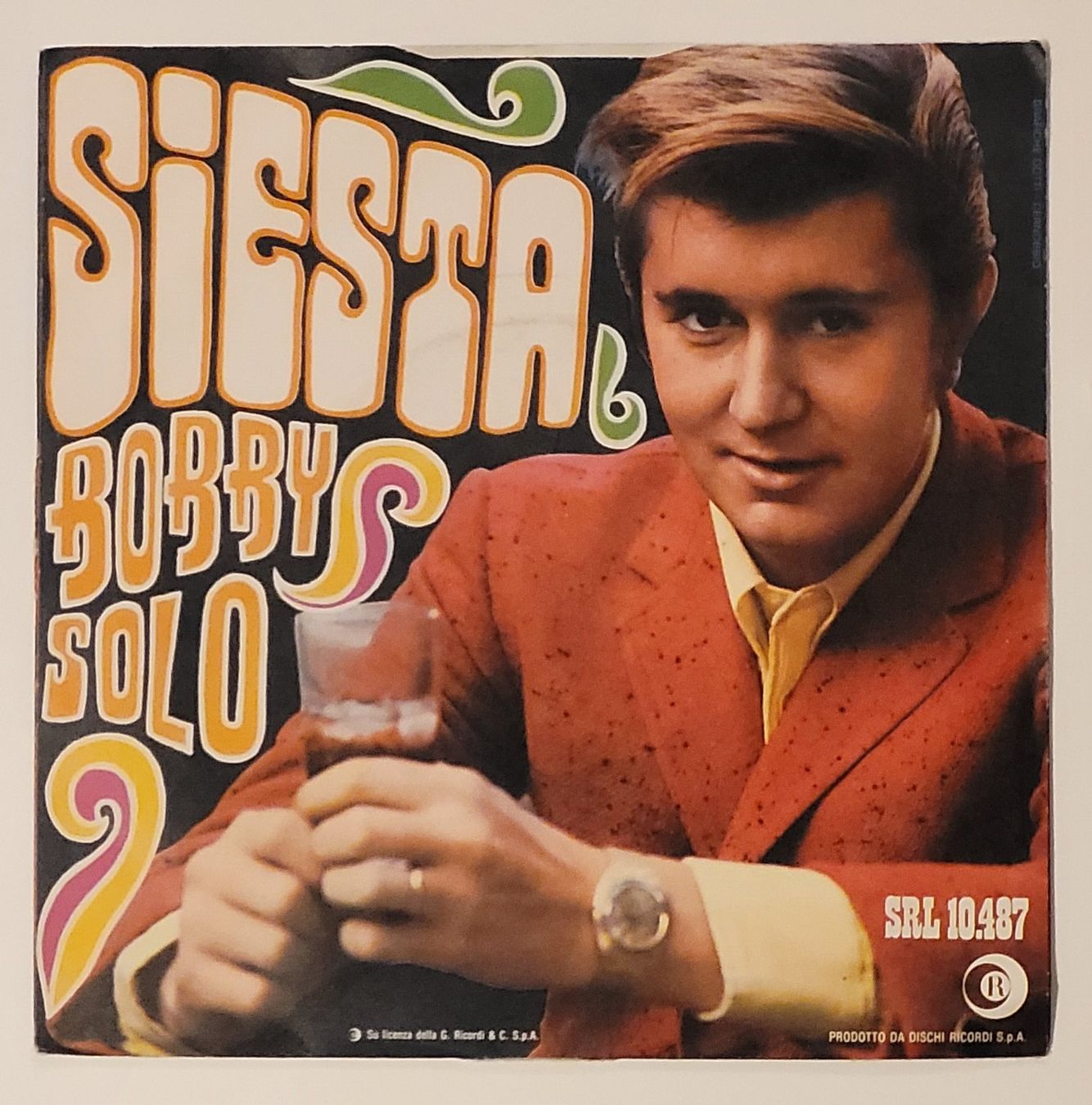 Dischi in vinile: Bobby Solo – Siesta  -  von 1968 – Usato da Zürich venduto da Avd