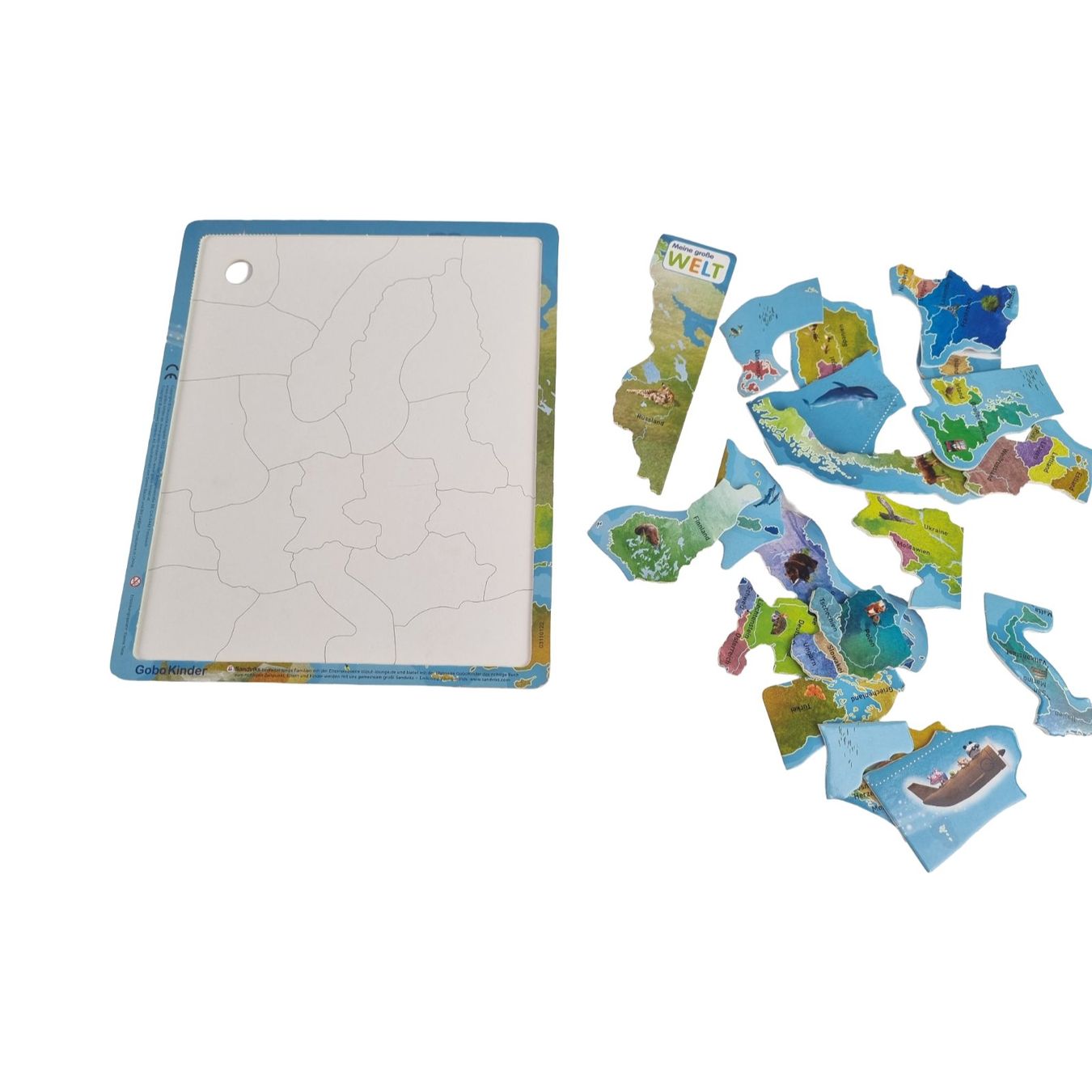 Puzzles: MEINE GROSSE WELT Puzzle – Gebraucht aus Wangen b. Olten von Restwert_Wangen