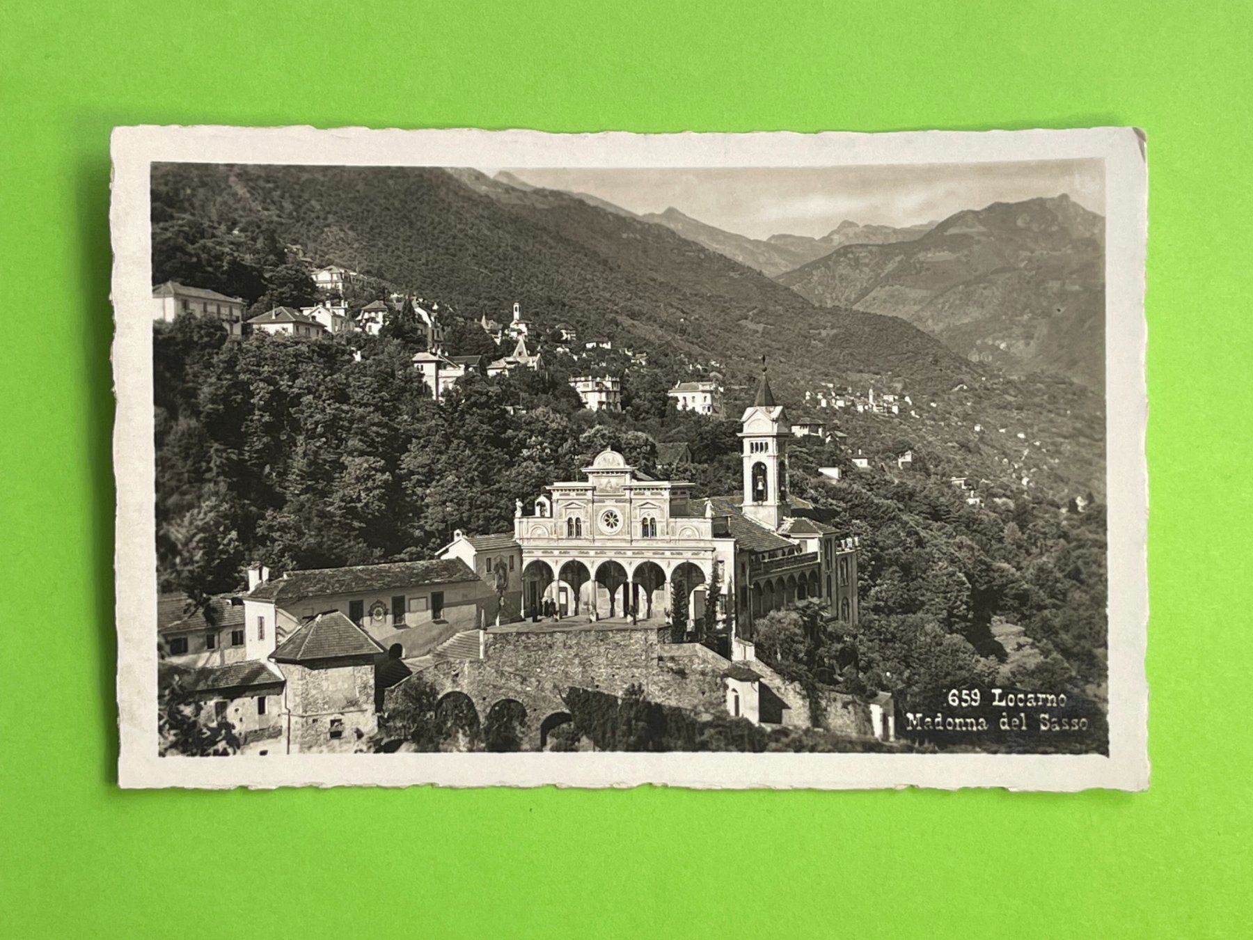 Cartes postales: Locarno - Madonna del Sasso – D'occasion à Steg VS par danwer74