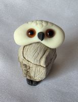 Eule Figur ist ein Naturstein Handgemacht siehe Foto