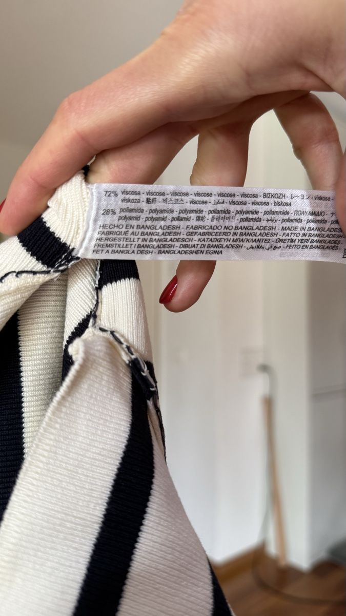 Zara Top: Striped crop top – Nuovo (secondo la descrizione) da Zürich venduto da eli_t8nw 2