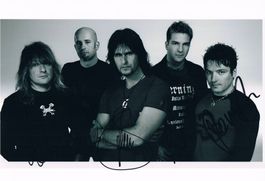 Gotthard Steve Lee Autogramm signiert Foto 20x30cm