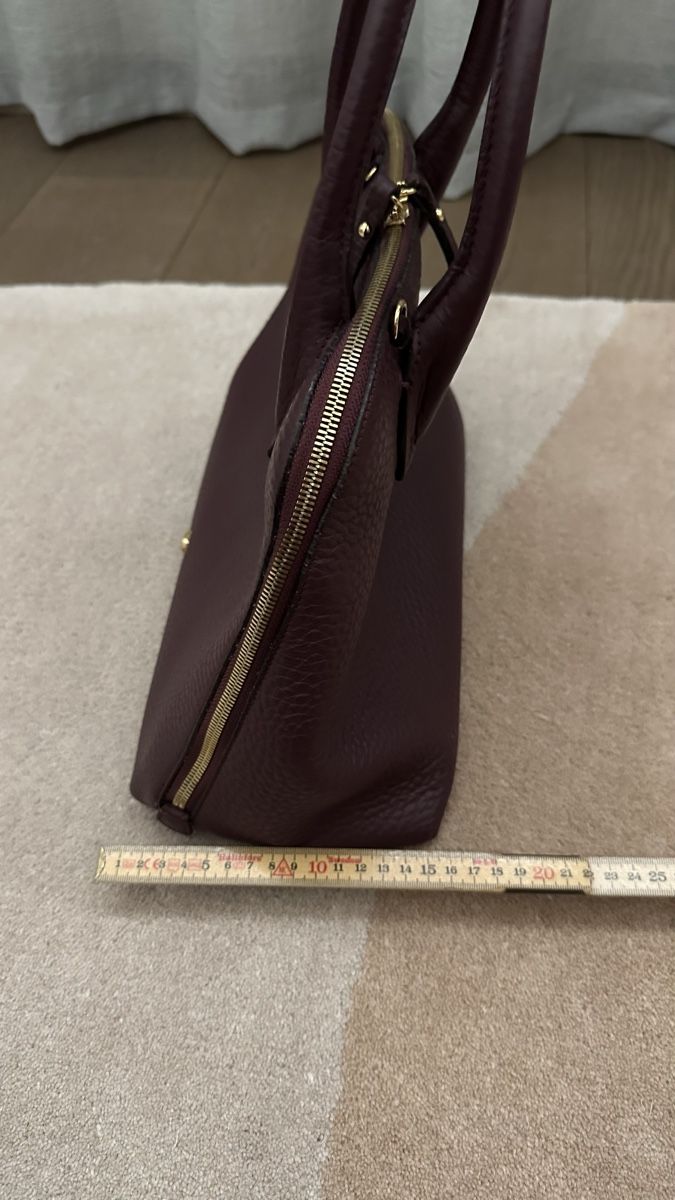 Navyboot Borse da donna: Navyboot burgundy Shopper Handtasche Leder – Usato da Winkel venduto da linhlinh 9