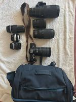 Nikon ZF + Objektive + Tasche in super zustand