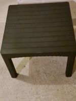 Balkon-/Gartentisch schwarz