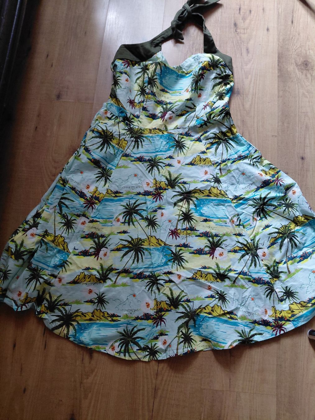 Vestiti: rockabilly Sommer kleid XL – Usato da Schaffhausen venduto da monikaD010203
