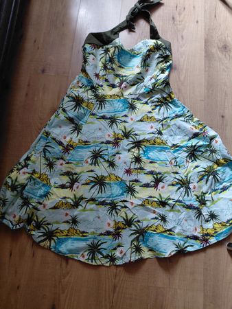 rockabilly Sommer kleid XL 