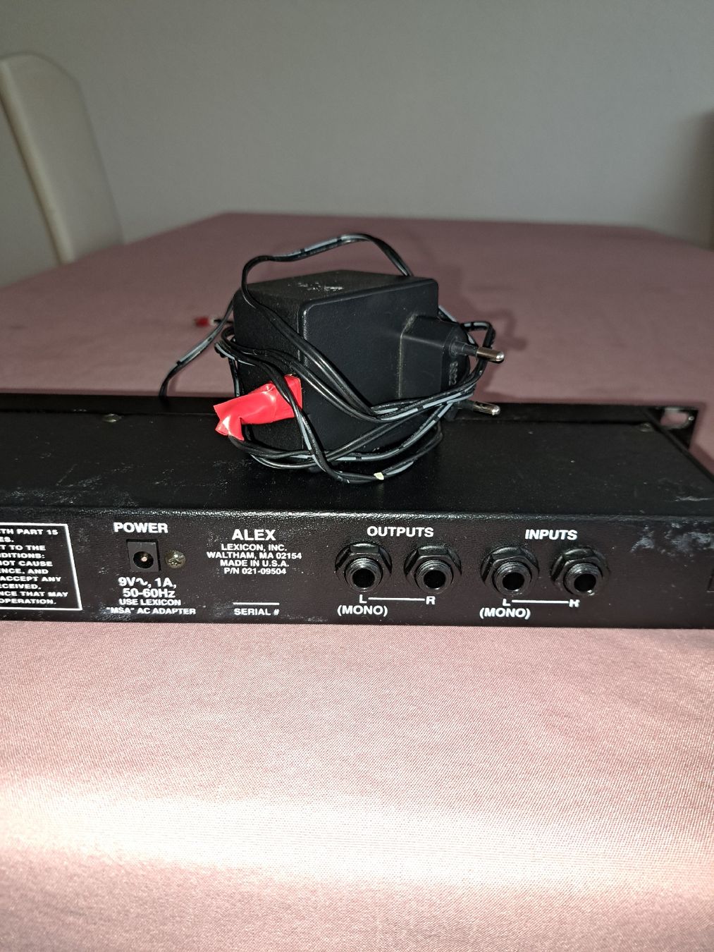 Musikinstrumente: Lexicon Alex Digital Effects Processor Rack Unit Used – Gebraucht aus Oberaegeri von tsptaibnoc 3