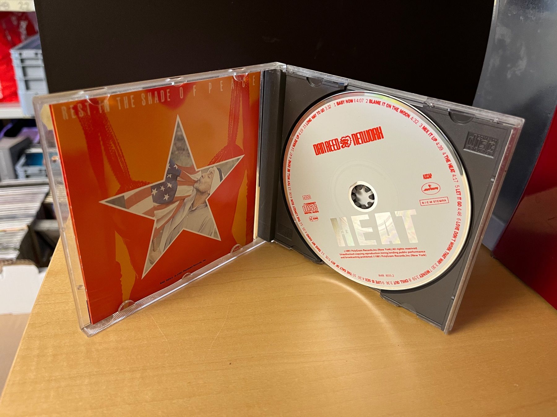 CD: Dan Reed - Heat - X01B – Usato da Küsnacht ZH venduto da hardrock.earth 2