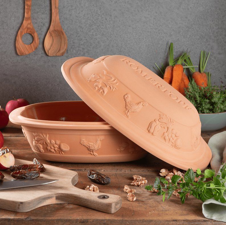 Casseroles: Römertopf Tontopf  Bräter Rustico 3.0 l – Neuf (Voir description) à Kägiswil par nick333 1