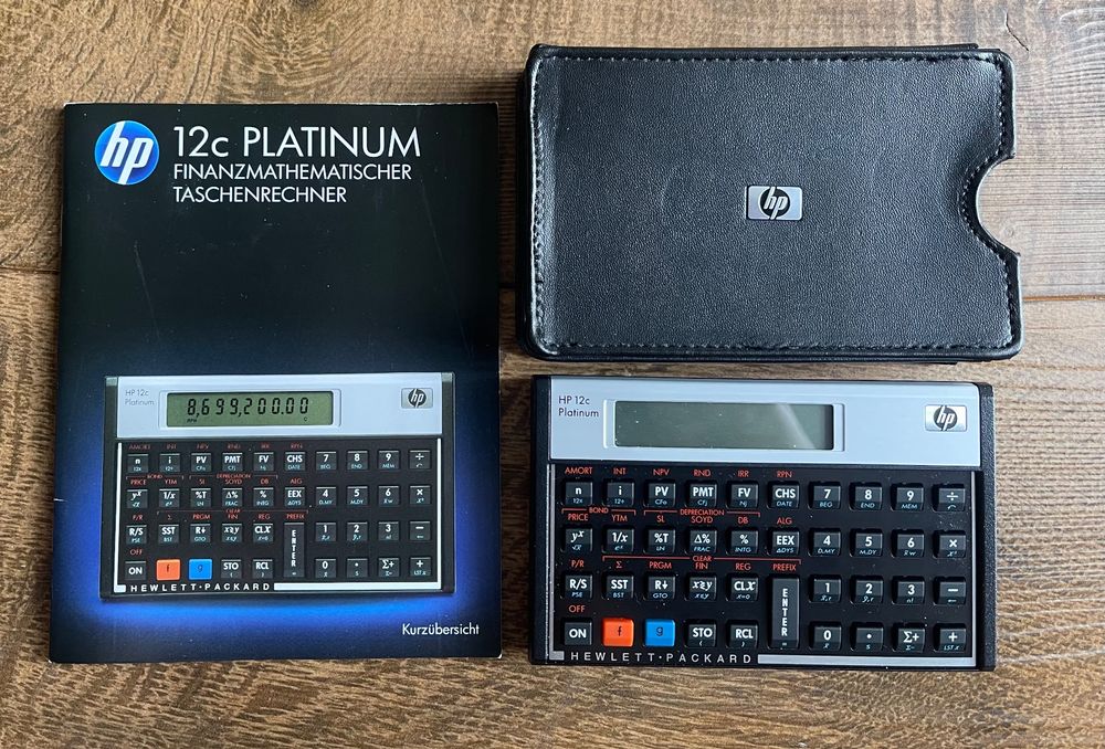 HP 12C Platinum Calcolatrice Finanziaria - 130 Funzioni, 20 Registri Memoria - Foto 2