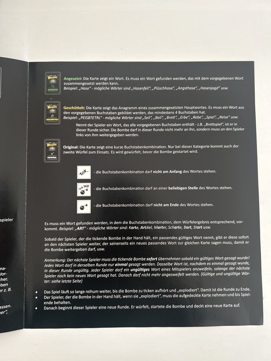 Spiele: Bumm Wortspiel – Neu (gemäss Beschreibung) aus Hausen AG von cele01 4