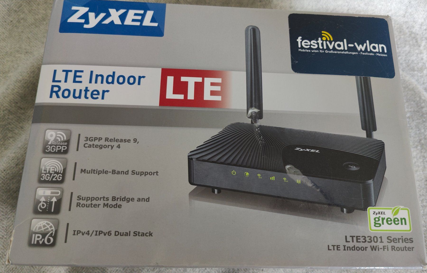 Zyxel Modems & Router: LTE Indoor Router, ZyXEL – Gebraucht aus Ebikon von  3