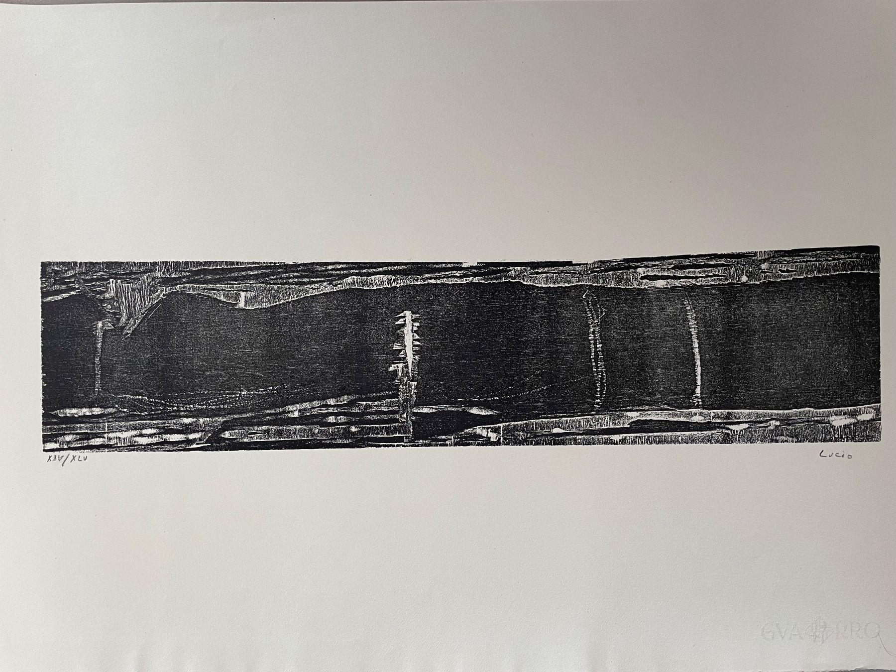 Xilografie: Lucio MUÑOZ. 2 bois gravés. – Usato da St-George venduto da Raretefacts 2