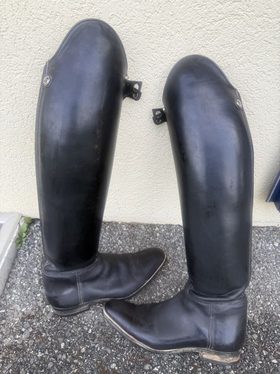 Damenschuhe: Bottes de dressage en cuir, Céleris  – Gebraucht aus Noville von Marnie02
