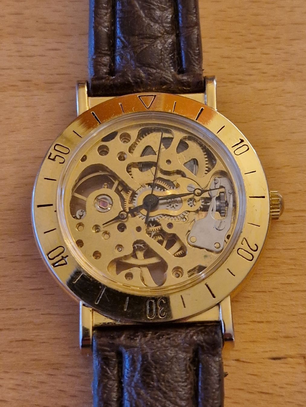 Orologi: Skelett Handaufzug Uhr – Usato da Bern venduto da Ak1917