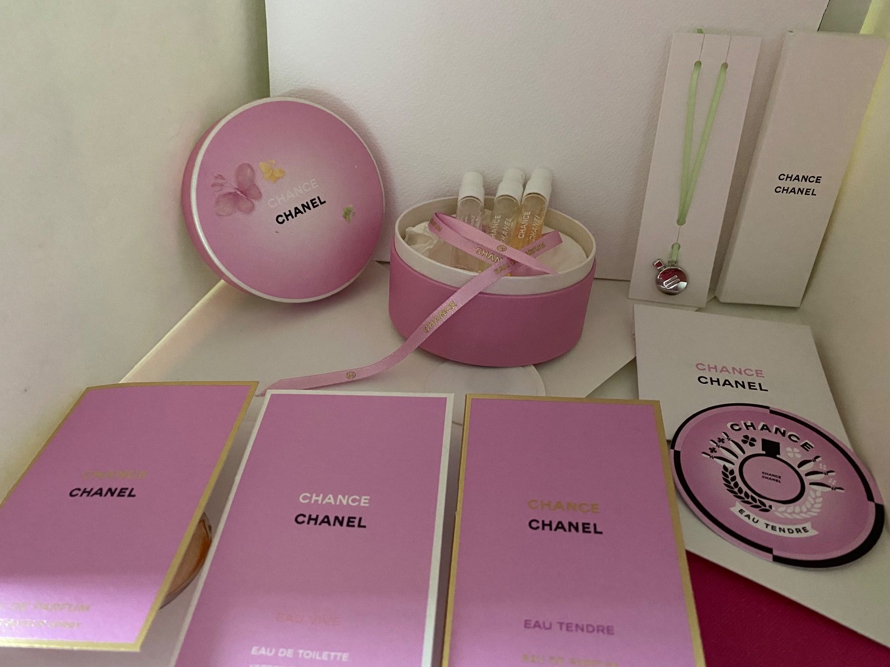 Chanel Parfum & Eau de Toilette: Set de miniatures Chance de Chanel – Neu und originalverpackt aus Bouveret von wes_7zll