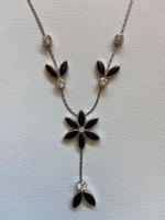 Modeschmuck Halskette Blume
