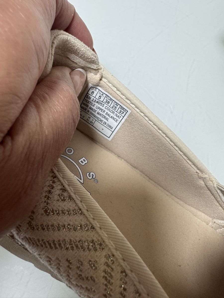 Scarpe da donna: Bobs Damenschuhe Größe 38 in Sand – Usato da chur venduto da merygori 6