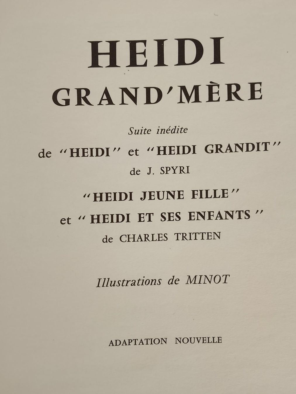 Libri: Livres Heidi – Usato da Couvet venduto da fat_kyl7 7