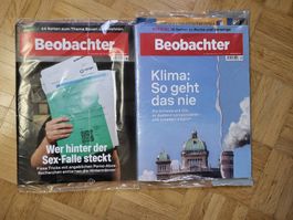 3 Ausgaben Beobachter Nr. 19+20 September + Nr. 21 Oktober