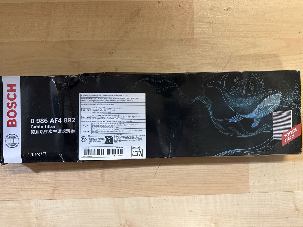 Mini Alle Autoersatzteile: Mini Cooper R56 Pollenfilter – Neu und originalverpackt aus Ehrendingen von Sansav