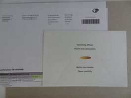 Swiss Crypto Stamp 4.0 Kristall Special Edition - Marmi NEU