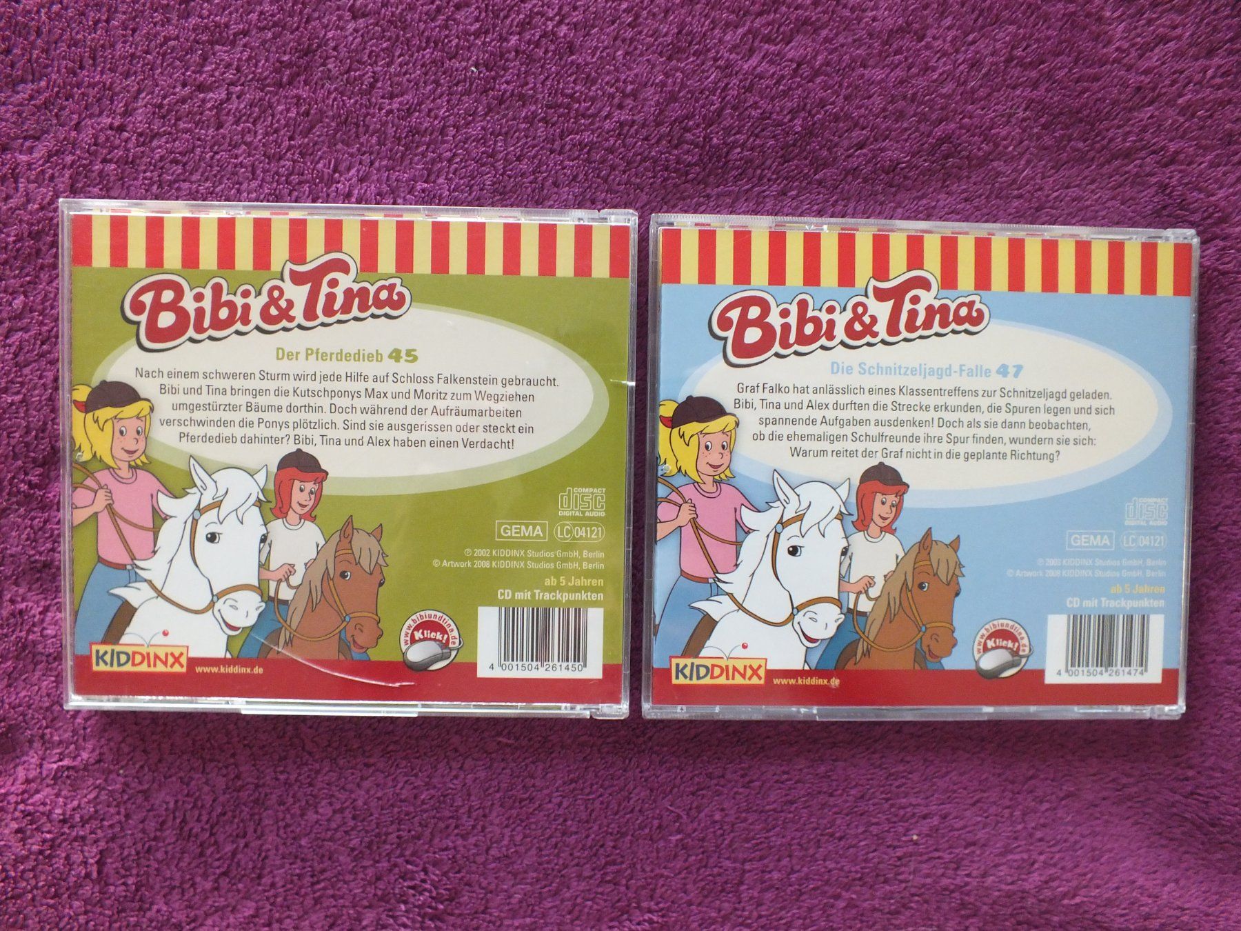 CD: 6 - Bibi & Tina - Hörspiel - CD´s – Usato da Müllheim Dorf venduto da Seeeule01 6