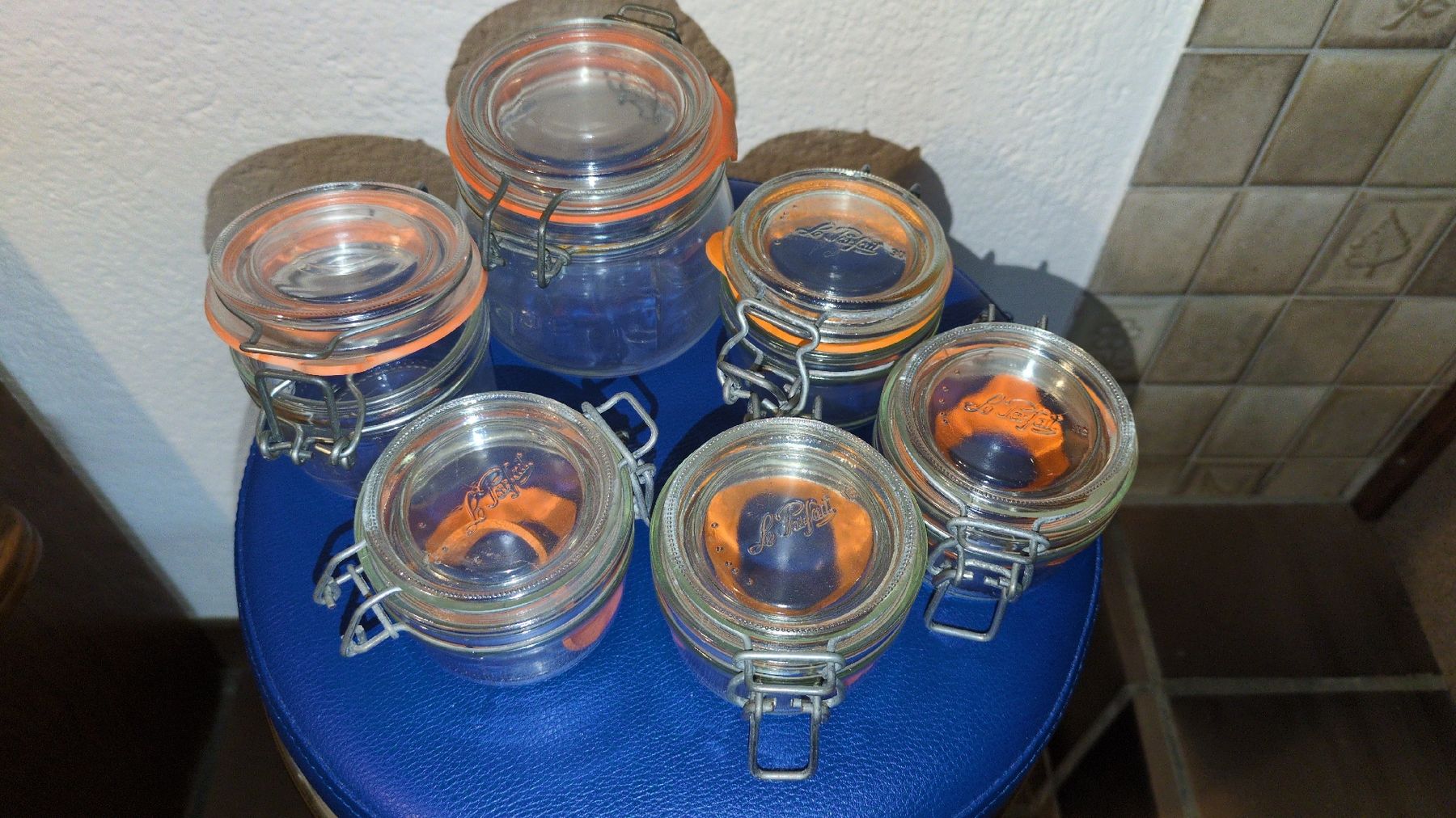 Behälter & Ähnliches: 6 Einmachgläse 1/2 Liter / 200 ml – Gebraucht aus Schaffhausen von max_c62l