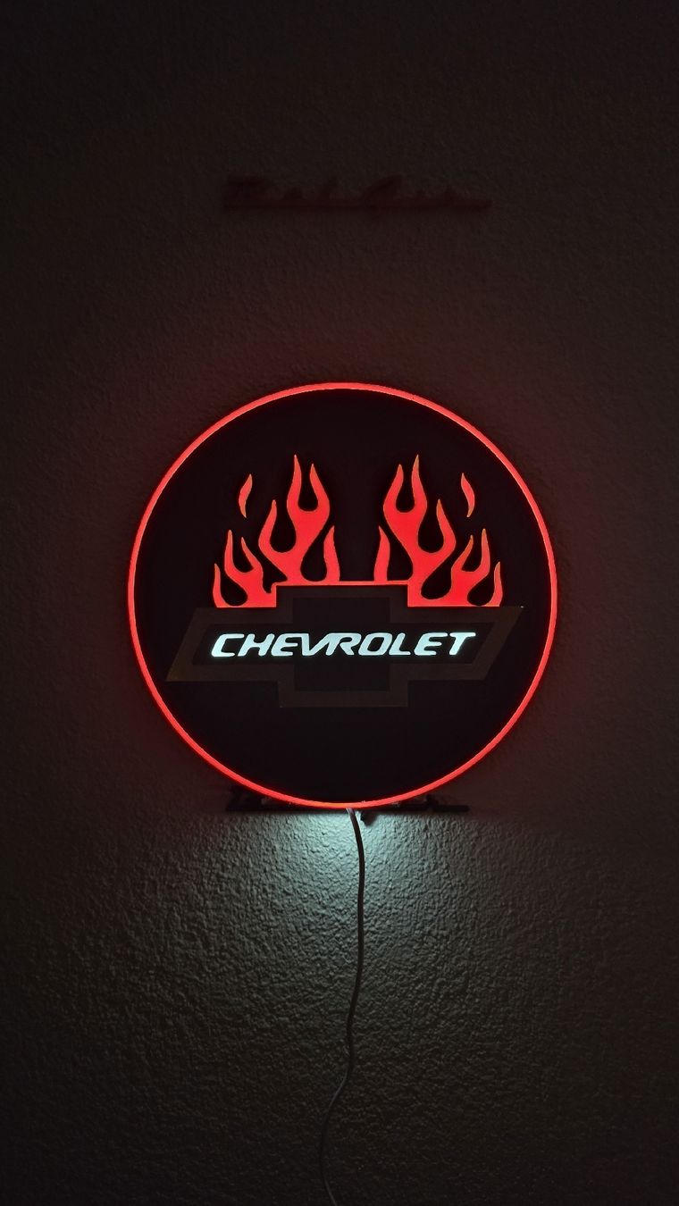 Tutte le decorazioni: Chevrolet Leuchtkasten – Nuovo (secondo la descrizione) da Winznau venduto da johny_wayne 4