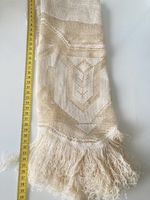 Antikes Stoff Stück , Vintage Style, Beige, 50 x 35 cm