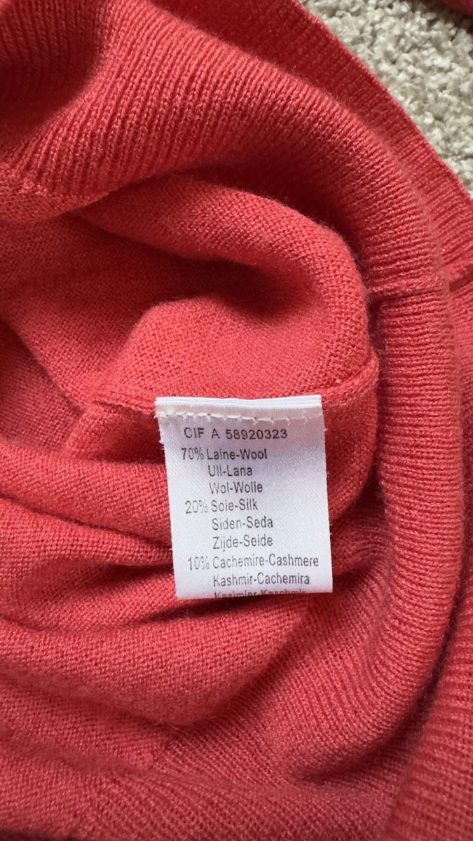 Maglioni & Felpe: Soft Grey Pull Pullover laine soie cachemire M – Nuovo (secondo la descrizione) da Vuippens venduto da Anna_as 4