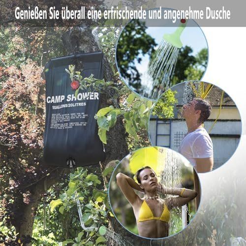 Docce: 20L Campingdusche Mobile Camping Dusche Solardusche Outdoor – Nuovo e nell'imballaggio originale da Hundwil venduto da Stallone6 7