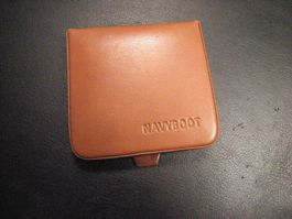 Etui für Kleingeld Original NAVYBOOT Münz Etui Echt Leder