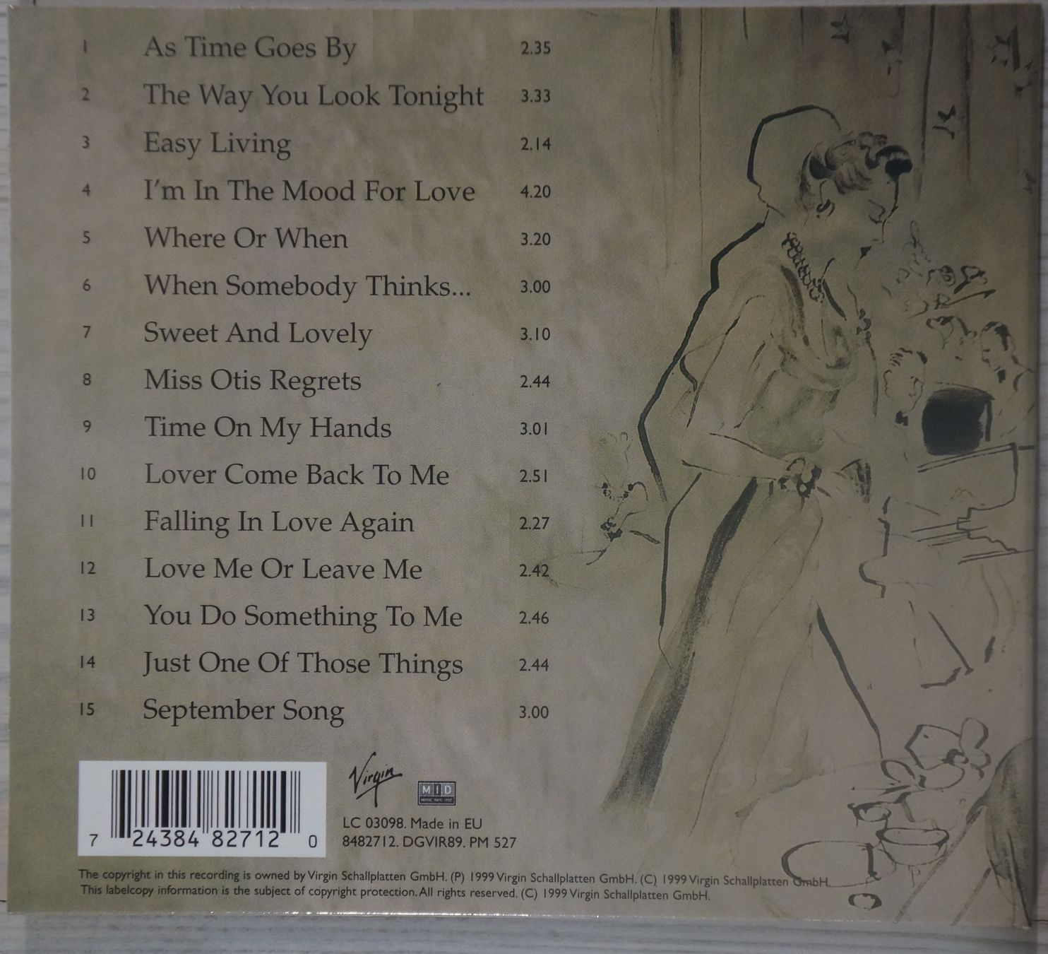 CD: Bryan Ferry - As Times Goes By - CD – Usato da Schaffhausen venduto da spinelli02 1