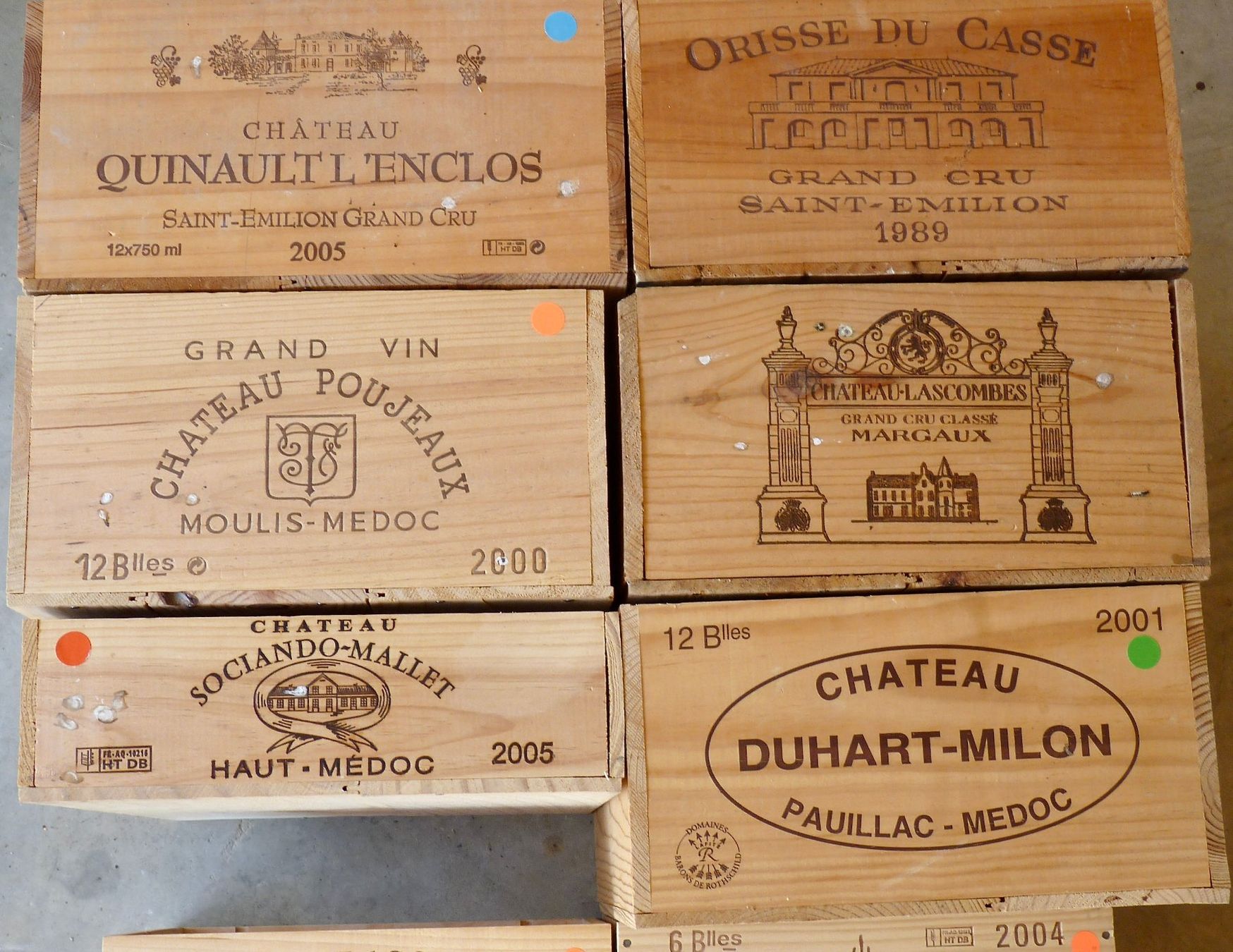 Altro: 12 caisses de bordeaux vides, deco ou rangement – Usato da Sorens venduto da raffiot 1