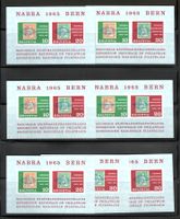 1965 NABA Bern 7 Blöcke postfrisch