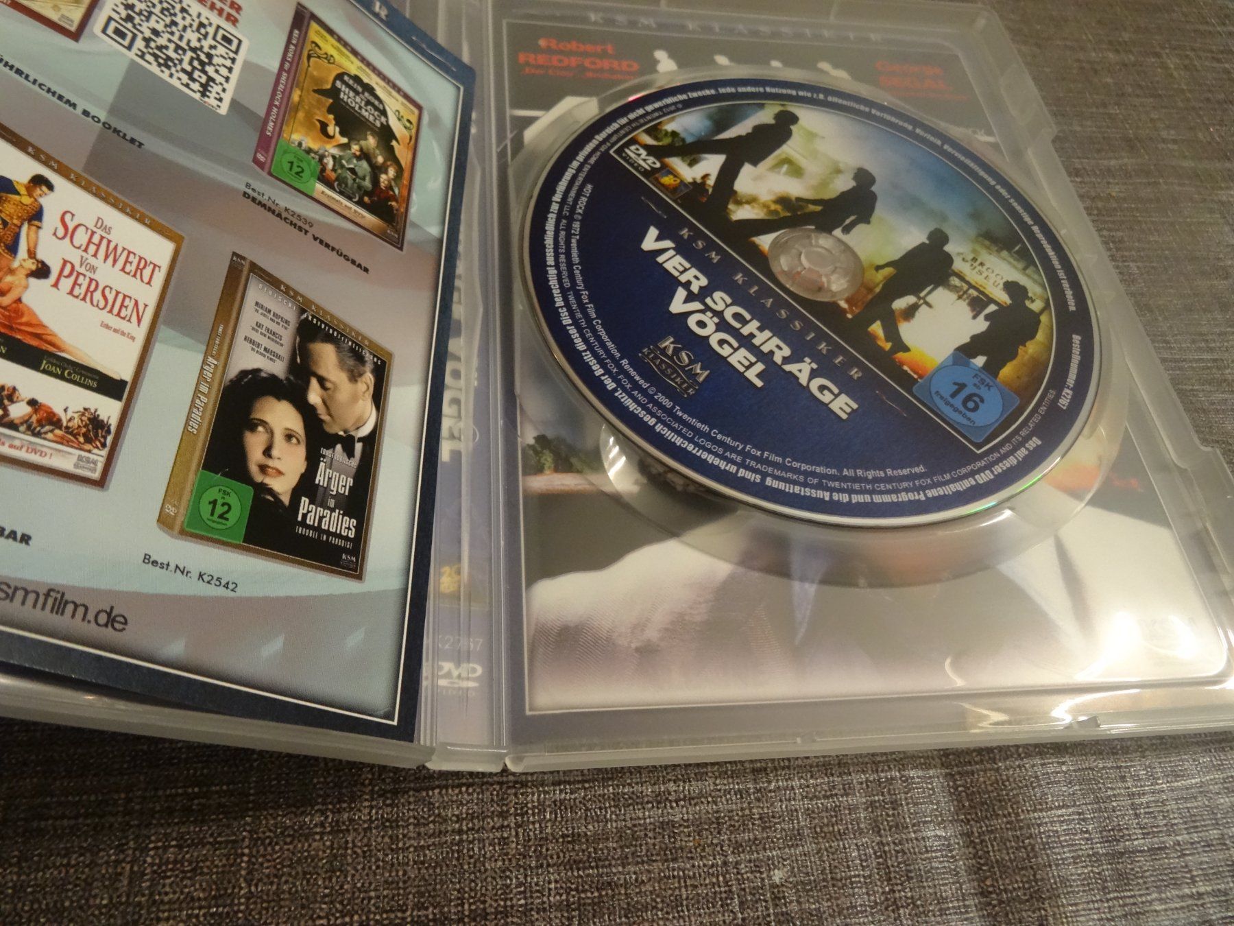 Tutti i DVDs: DVD Vier Schräge Vögel Robert Redford – Usato da Olten venduto da Disc-Verkauf 1
