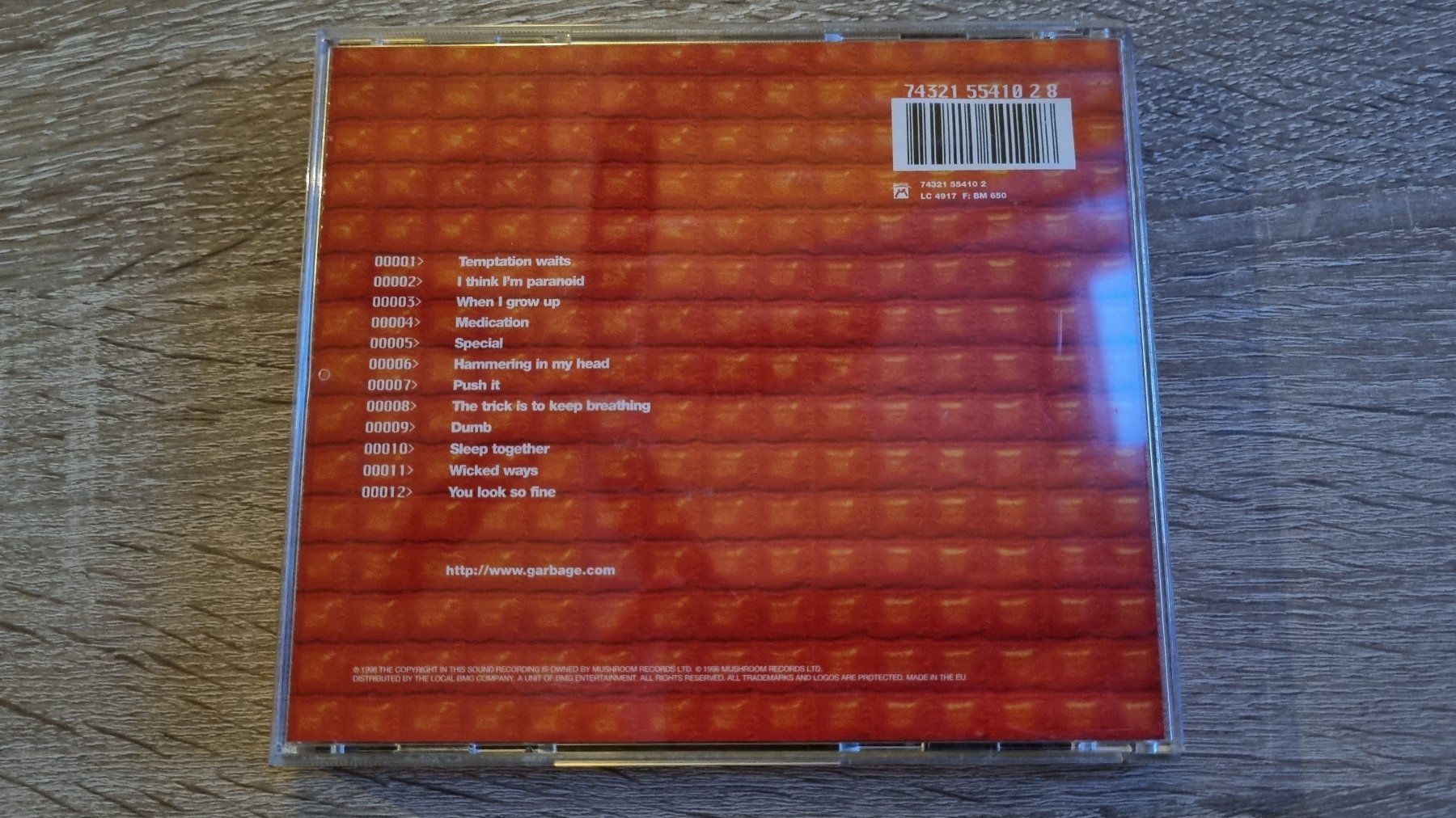 CD: Garbage - Version 2.0 – Usato da Hagenbuch ZH venduto da lecterr55 2