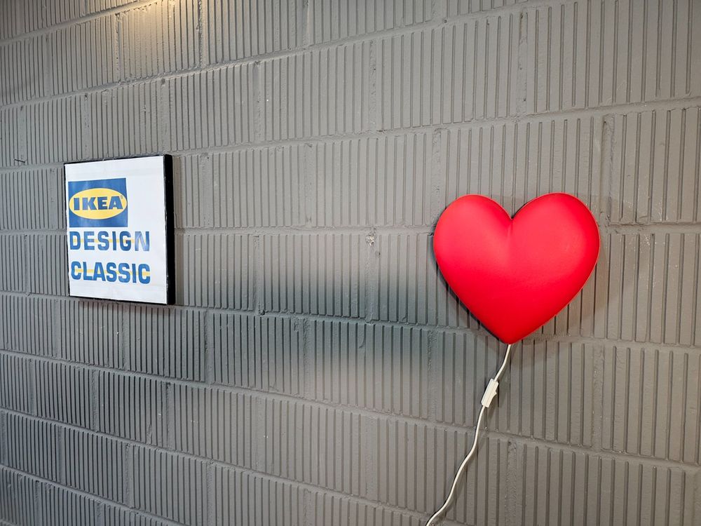 Ikea Smyla Heart-Lamp Herzlampe Anna Efverlund. Wandlampe (Gebraucht) in Nottwil für CHF 38 – mit Lieferung auf Ricardo kaufen
