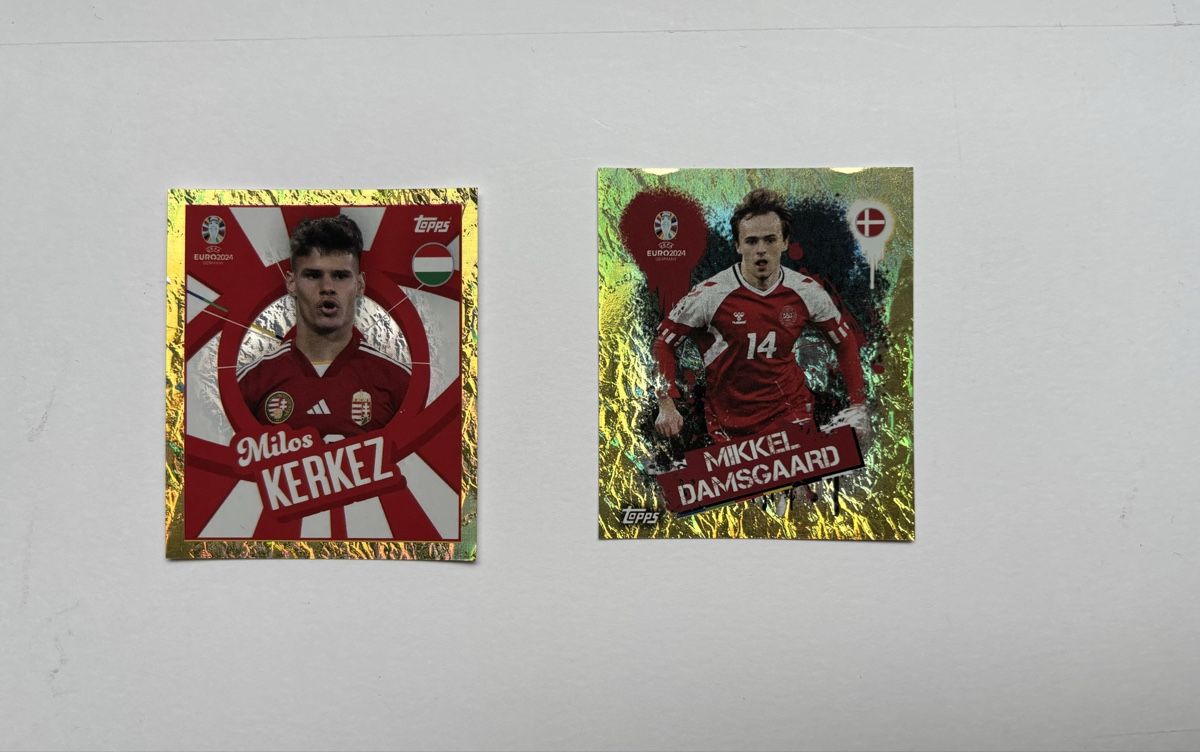 Topps Sammelbilder & Trading cards: EM 2024 Goldene Sticker – Neu (gemäss Beschreibung) aus Basel von JM_Cards