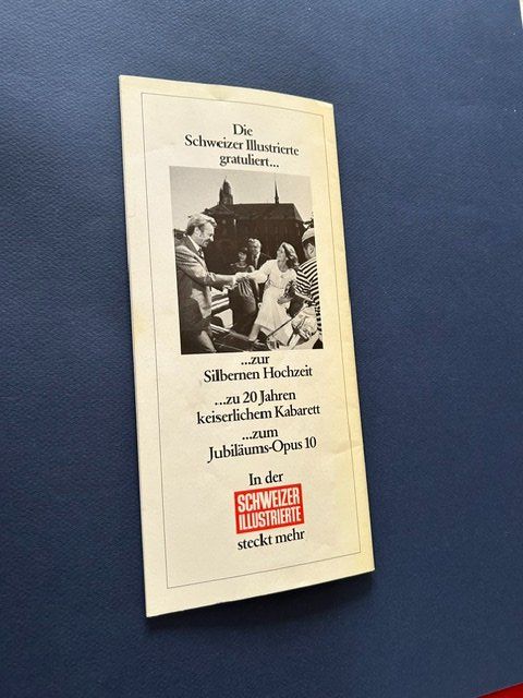 Libri: Margrit Läubli / César Keiser, OPUS 10, Generalprobe 1981 – Usato da Bern venduto da oregonzwei 8