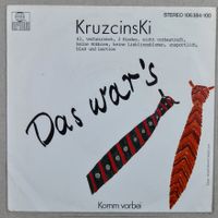 Single: KRUZCINSKI - Das war's