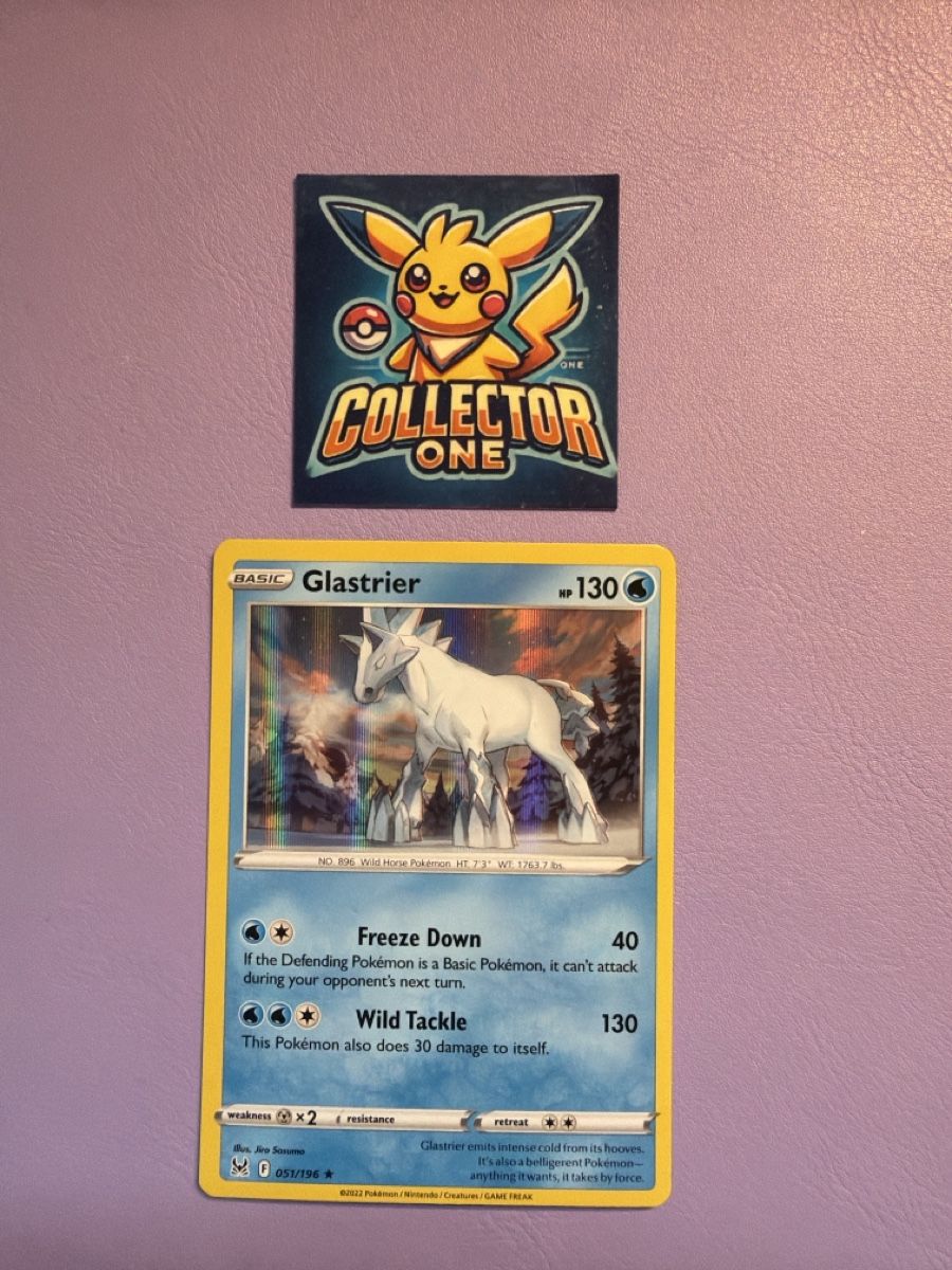 Pokémon Carte collezionabili: Pokemon Glastrier Holo Mega schön – Nuovo (secondo la descrizione) da Lommiswil venduto da CollectorOne