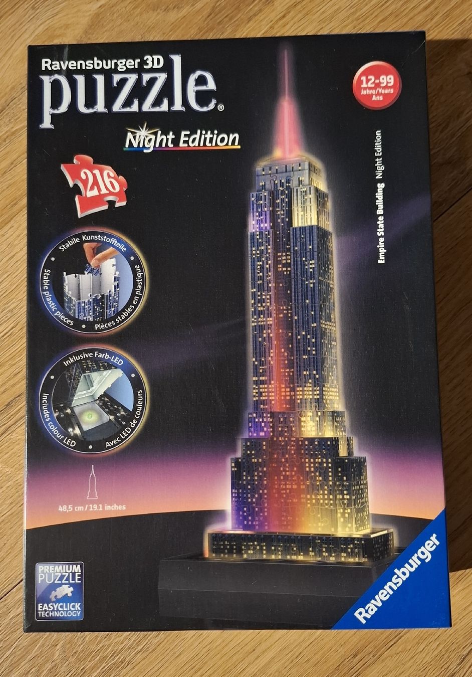 Ravensburger Puzzle: 3D Puzzle Empire State Building – Usato da Wolhusen venduto da Arminho09