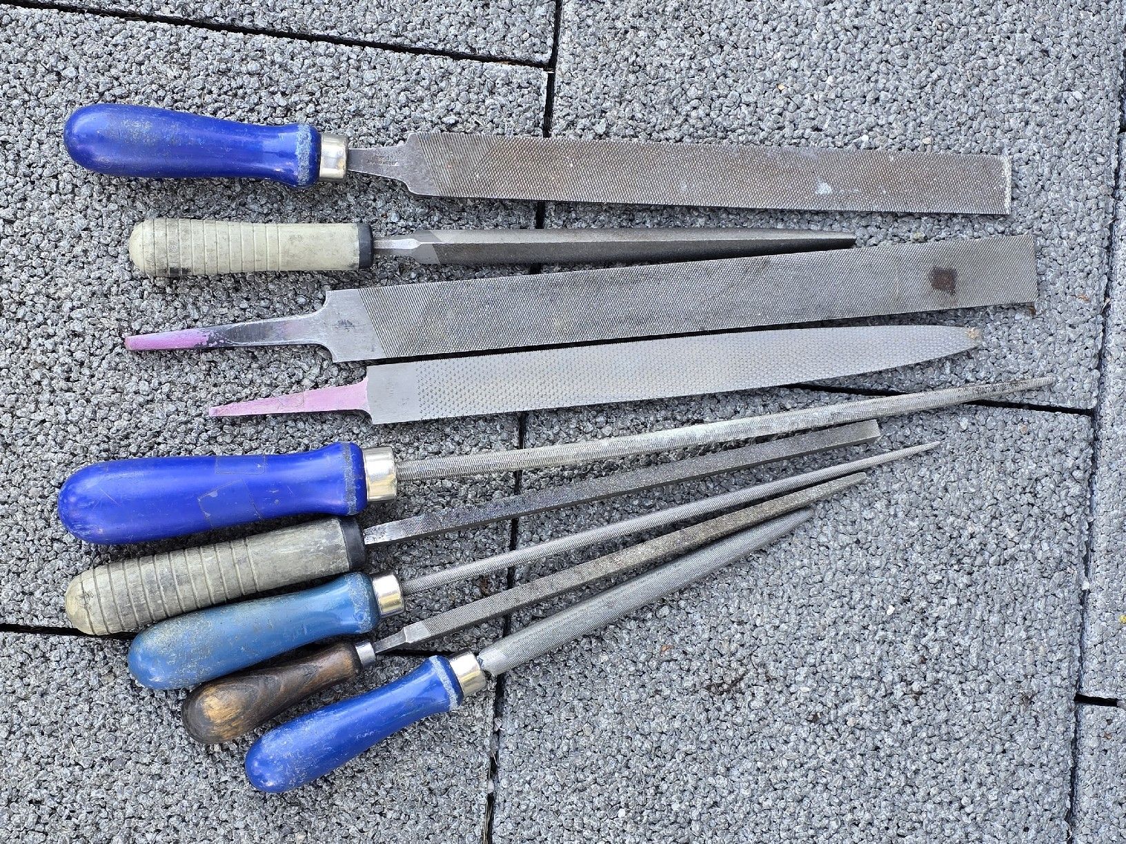 Tutti gli attrezzi: 9 Stk. Feilen ca. 40cm – Usato da Walkringen venduto da Vanuca 5