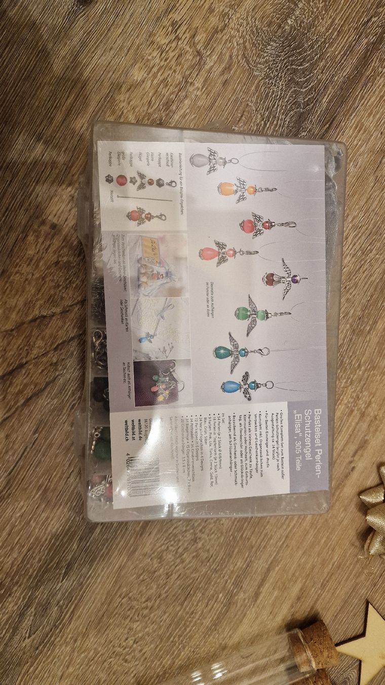 Kit bricolage: Bastelset Perlen-Schutzengel Elisa, 305 Teile – Nuovo e nell'imballaggio originale da Eisten venduto da _saskiia_