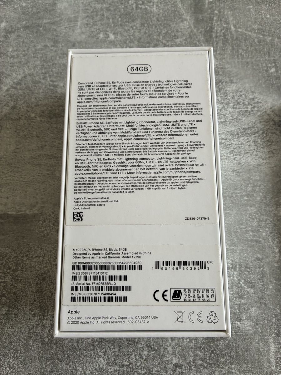 Apple Telefoni cellulari / Smartphones: Apple iPhone SE 2. Generation – Usato da Emmenbrücke venduto da nne_hm9j 2